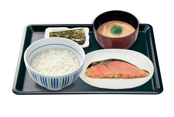 【なか卯】銀鮭朝朝食