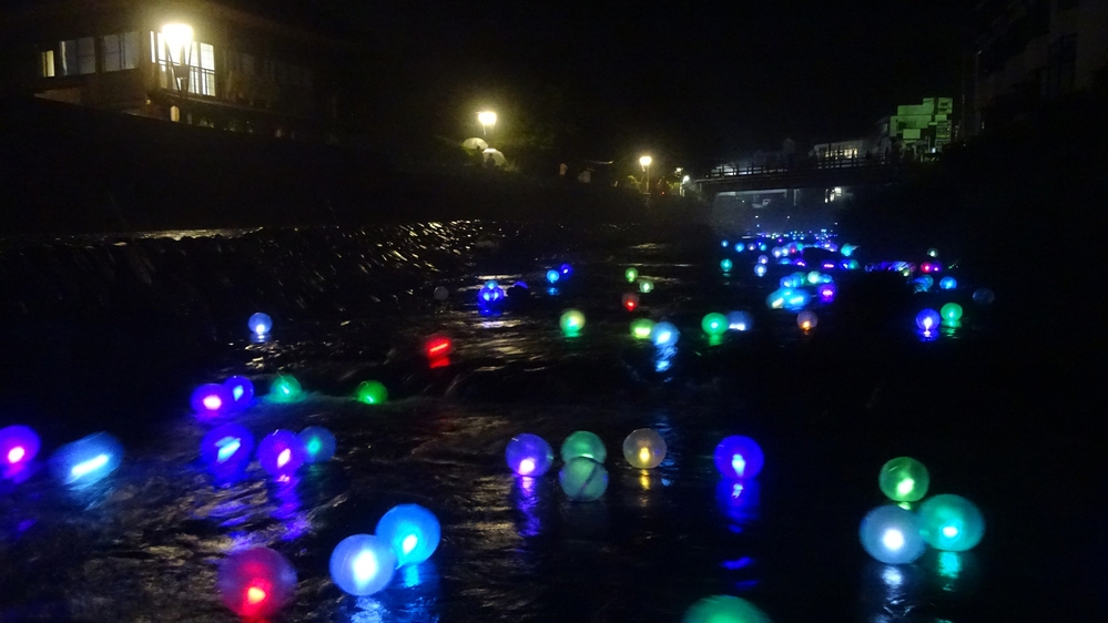 【湯西川温泉夏の風物詩】人気イベント湯西川の渓流を彩る『心かわあかり』★