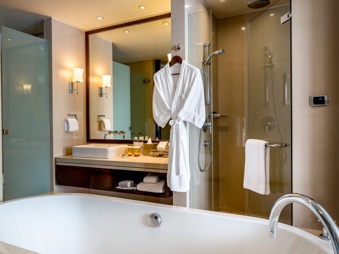 デラックススイートルーム(バスルーム）