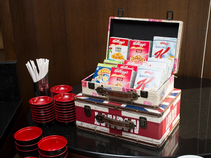 クラブラウンジ朝食