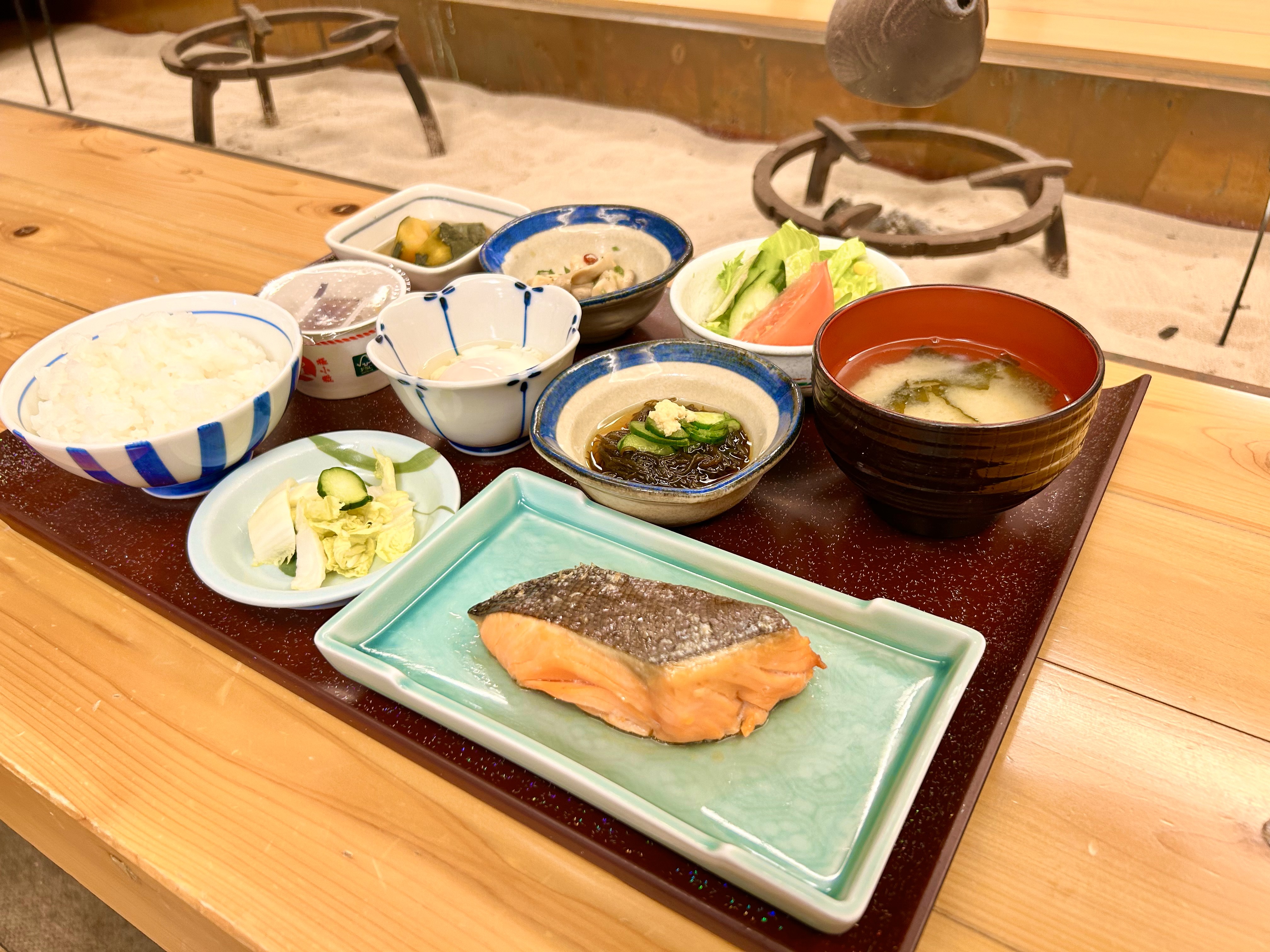 朝食一例