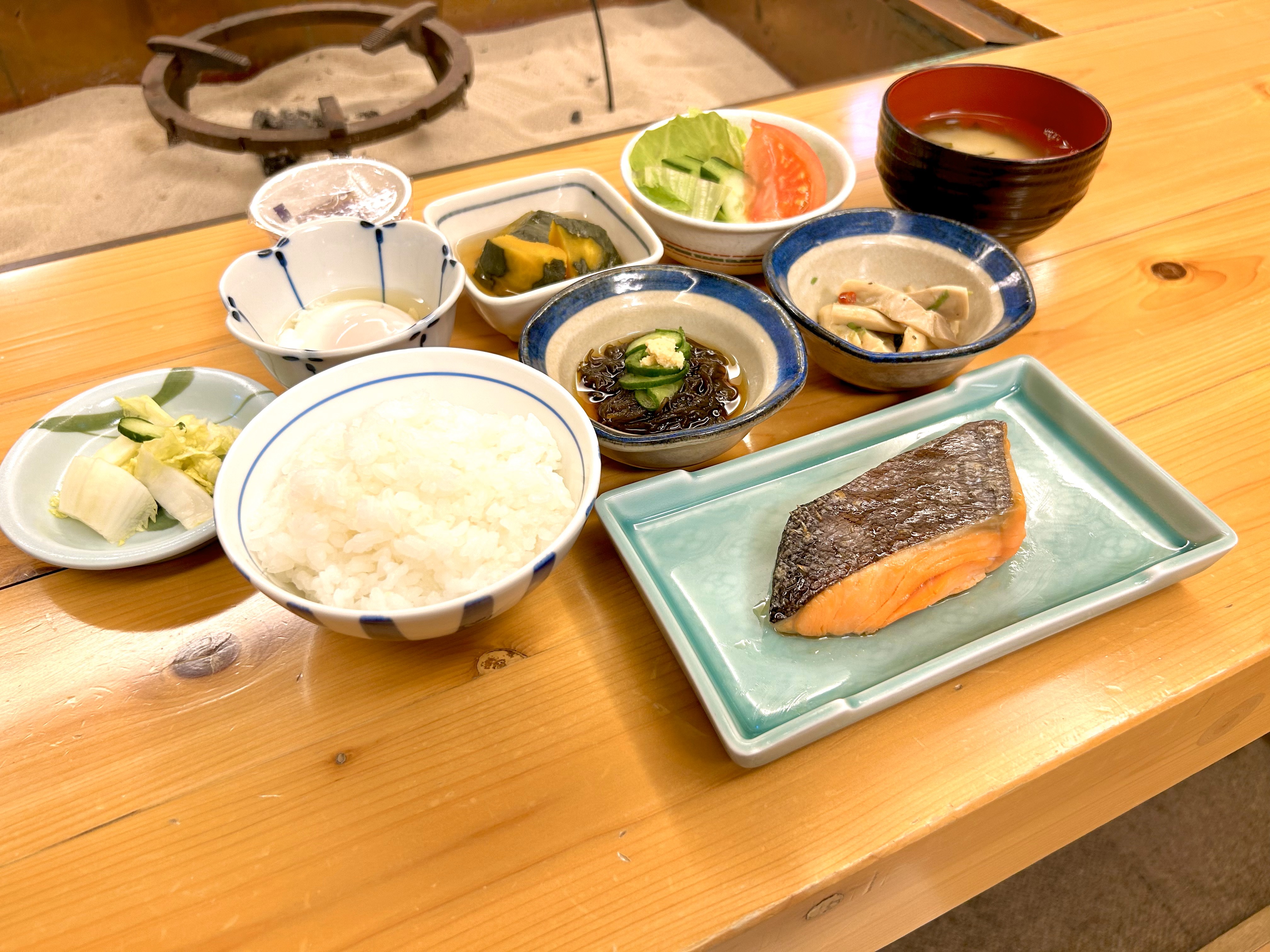朝食一例