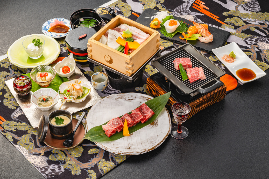 早期割10％OFF【個室食】◆岡山ブランド千屋牛◆希少な絶品黒毛和牛を堪能・千屋牛ステーキ会席