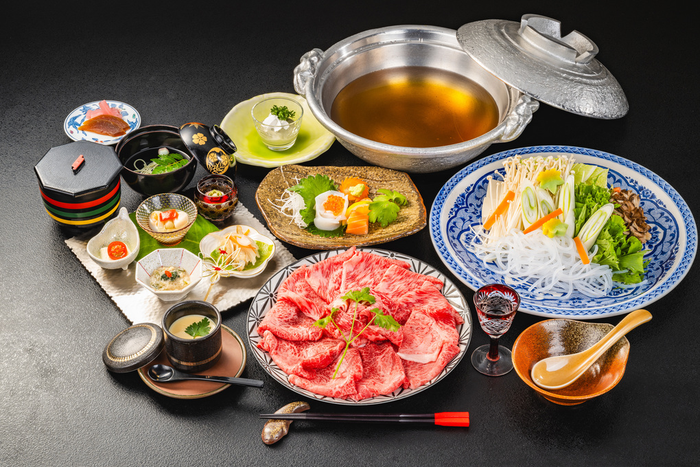 早期割10％OFF【個室食】◆岡山ブランドなぎビーフ◆全国大会2位の和牛・なぎビーフしゃぶしゃぶ