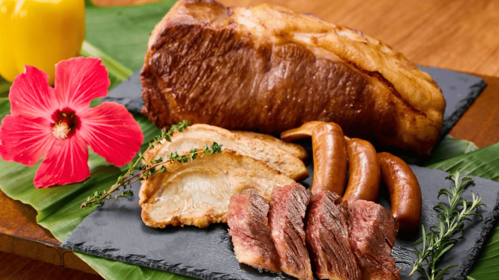 【夏限定☆】もとぶ牛ステーキ食べ放題＋90分飲み放題★特別ディナー！（夕朝食付）