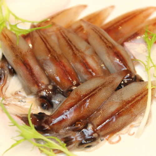 [Additional dish] Boiled firefly squid