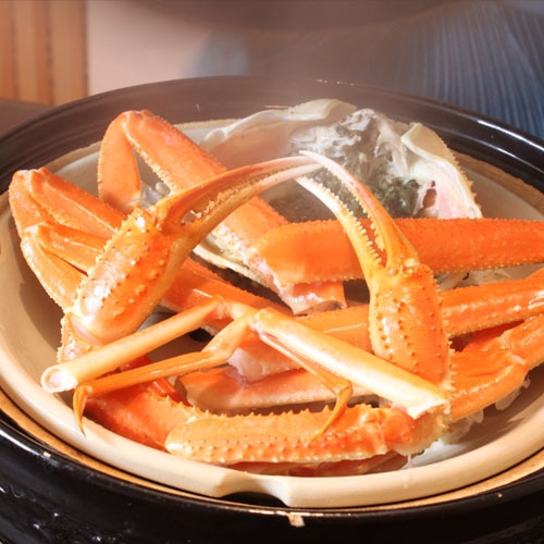 活本ずわい蟹一杯源泉蒸し（２人で１杯）付・創作懐石〜秋・晩秋プラン(11/20から12/22)