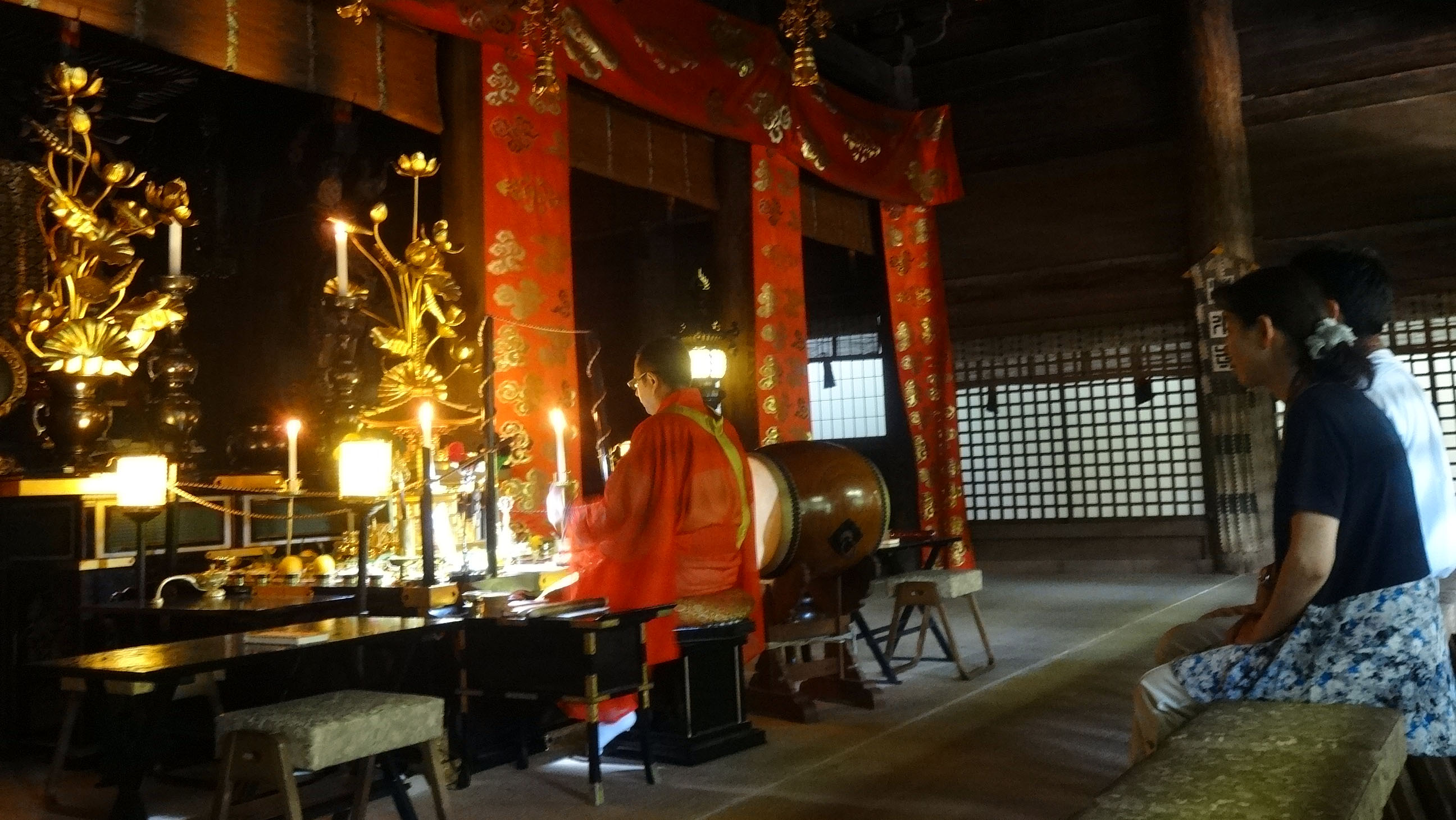 清水寺での厄払い