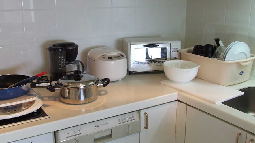 キッチンセット（調理器具一式）　レンタル有料
