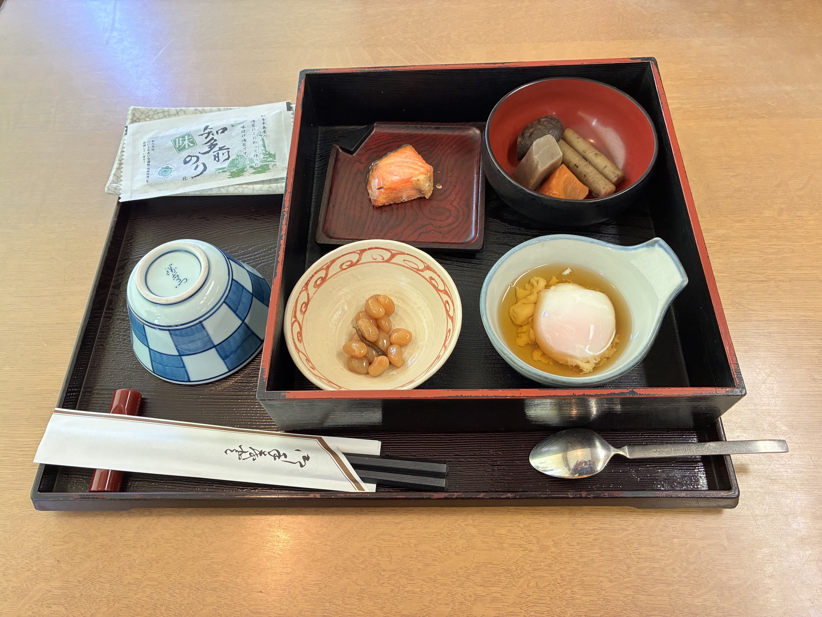 朝食一例