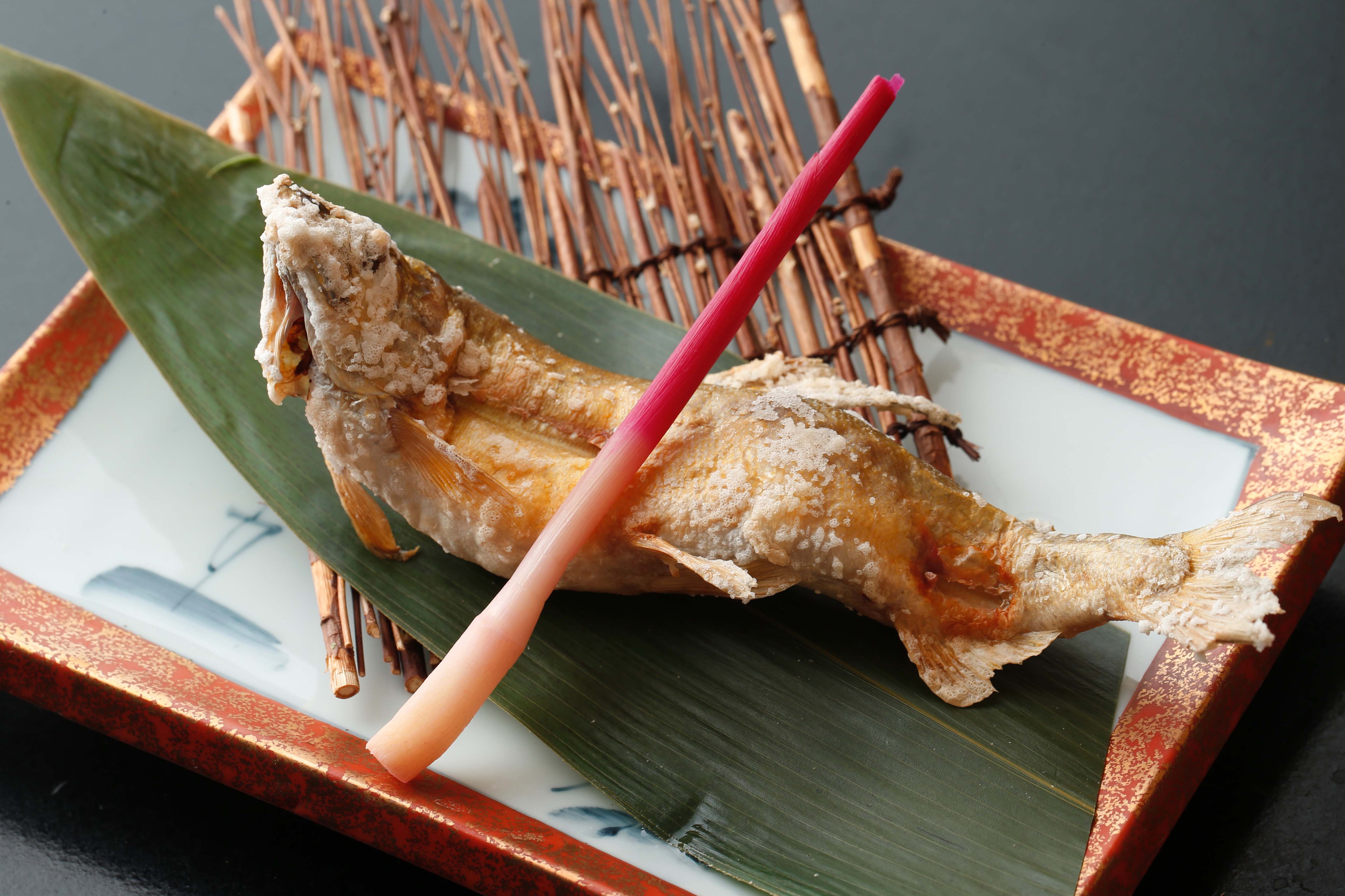 アユの塩焼きイメージ（プラン特典）