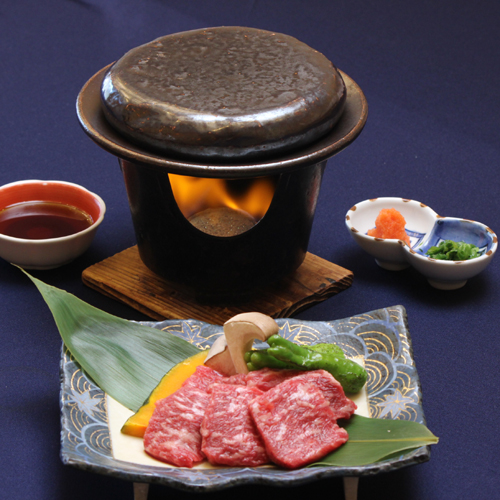 和牛石焼きイメージ（プラン特典）