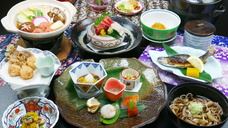 【人気No.1】温泉×創作懐石〜松倉-matsukura-〜　ちどりの定番割烹［1泊2食／個室食］
