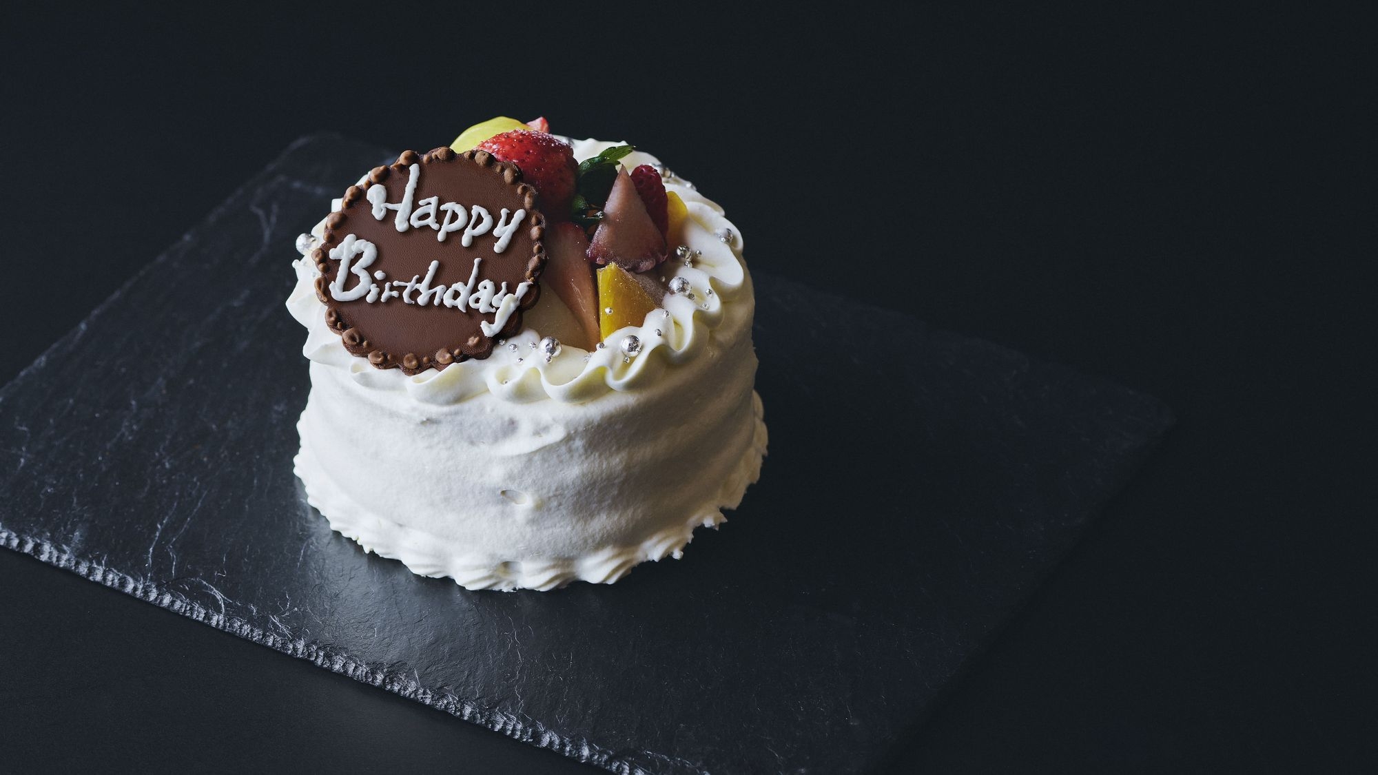 【アニバーサリー】ホールケーキ＆スパークリングワイン付きプラン／夕・朝食付き