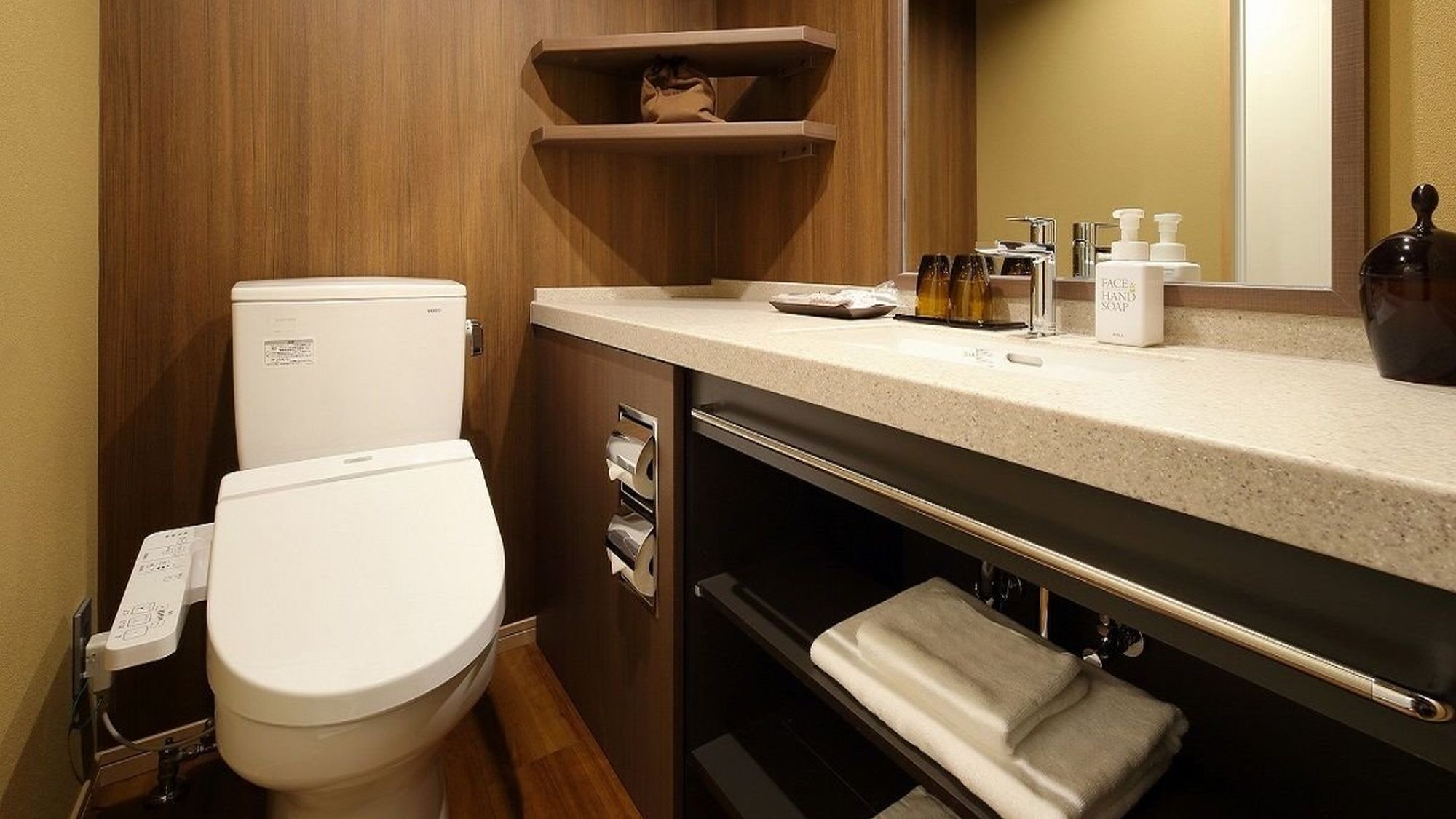 客室洗面＆トイレ