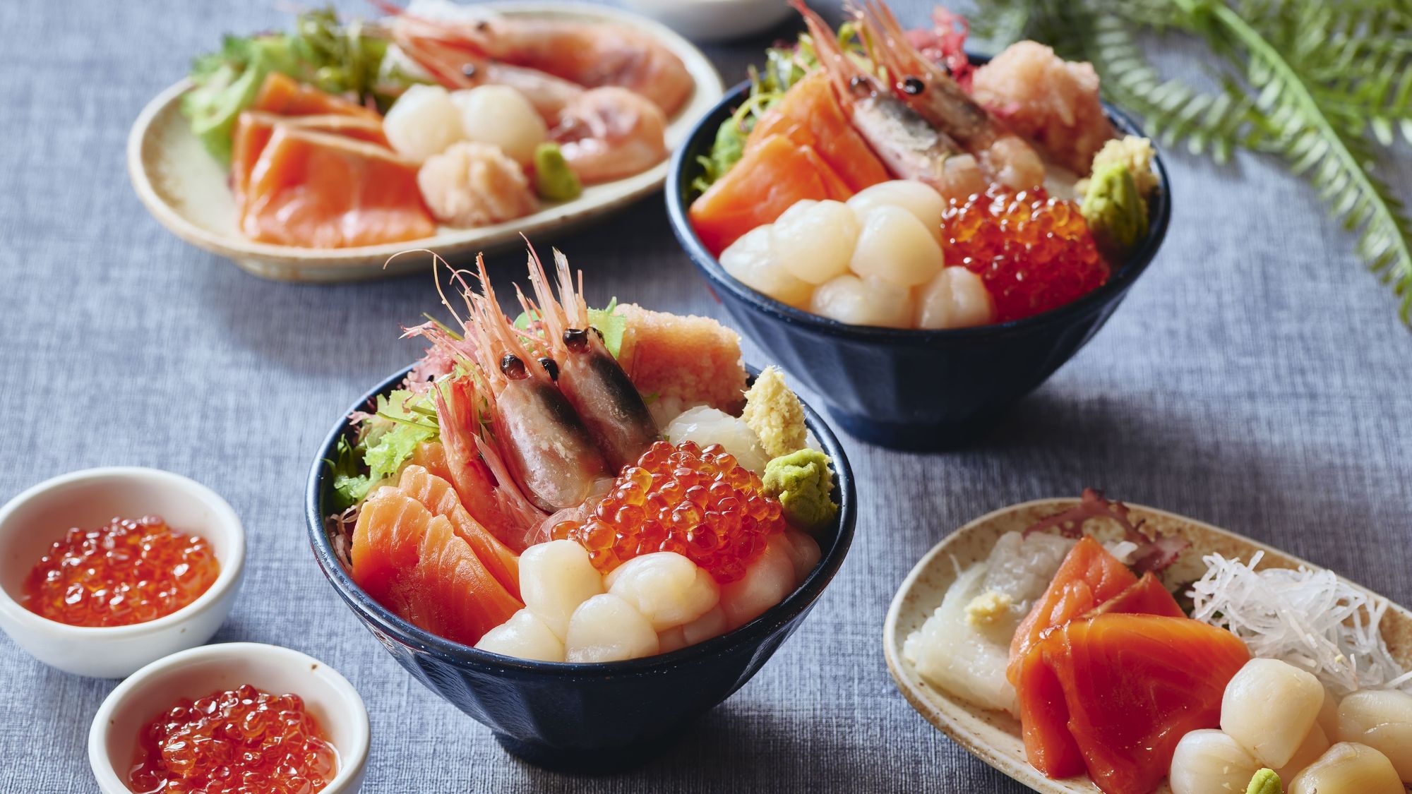 ■朝食ビュッフェ／好きなだけ選んでのせて、自分だけの一杯が完成する贅沢な海鮮丼