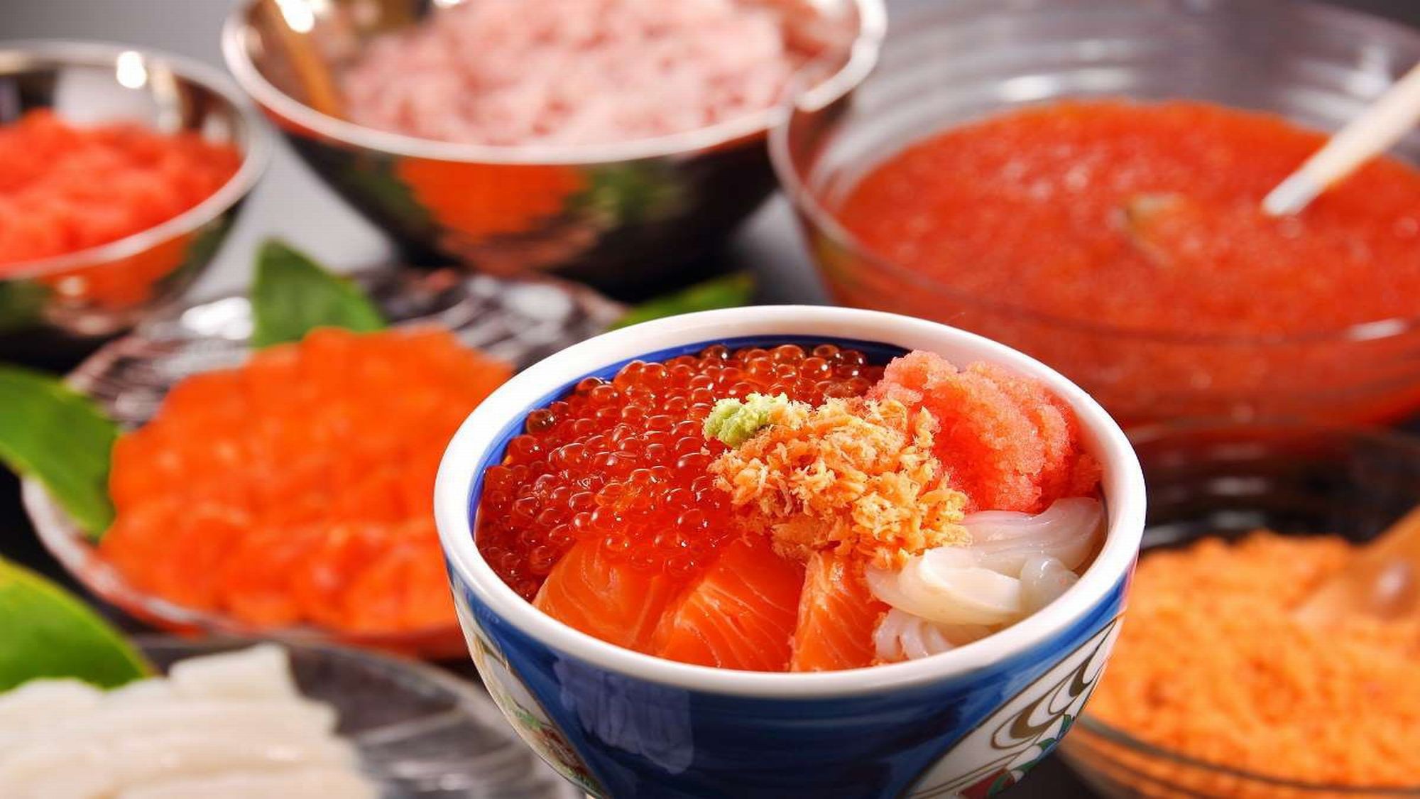 ■「蔵祭」ビュッフェ／たっぷりいくらの海鮮丼