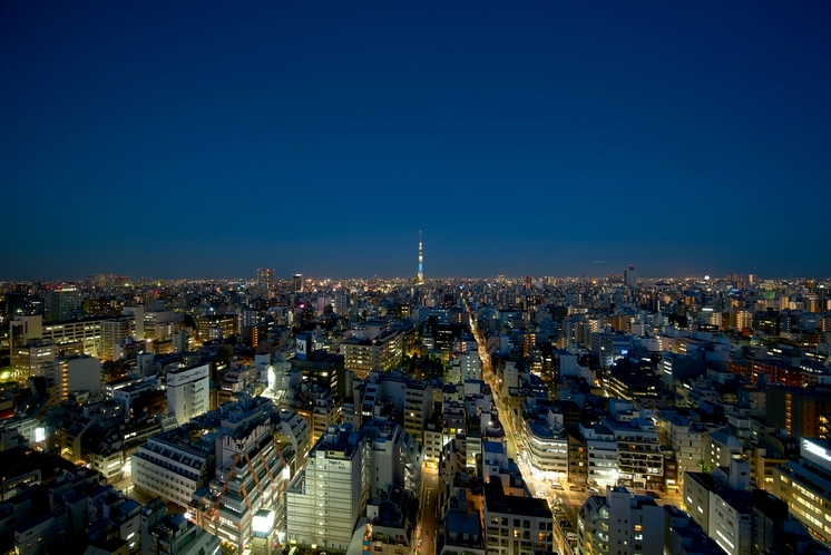 ホテルからの景観<シティービュー・夜>