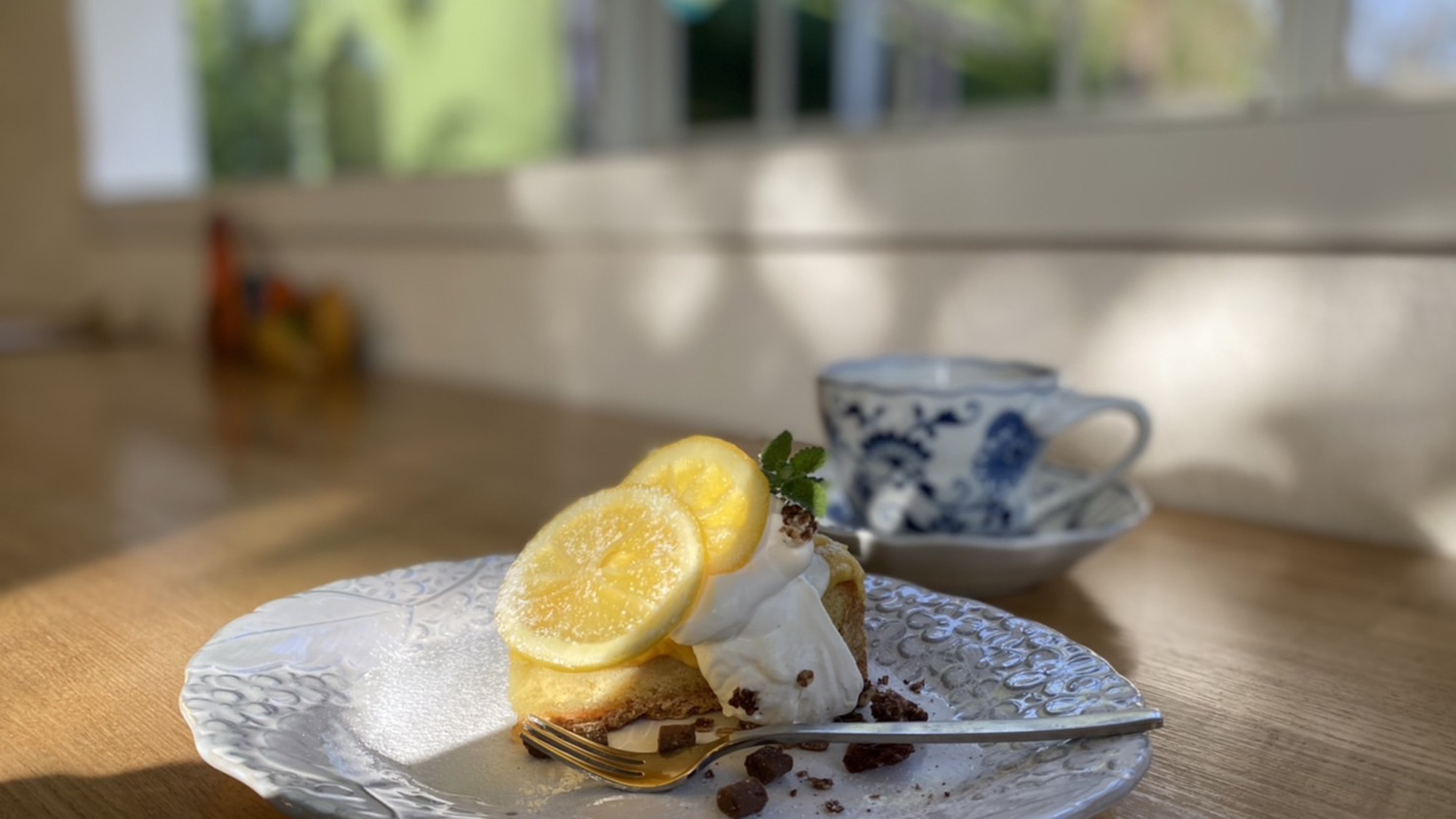 オーナー手作りのケーキ
