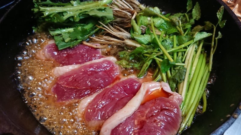 1泊2食付き：【高島特産】近江鴨御膳　脂ののった上質の鴨肉をお好みの食べ方で♪