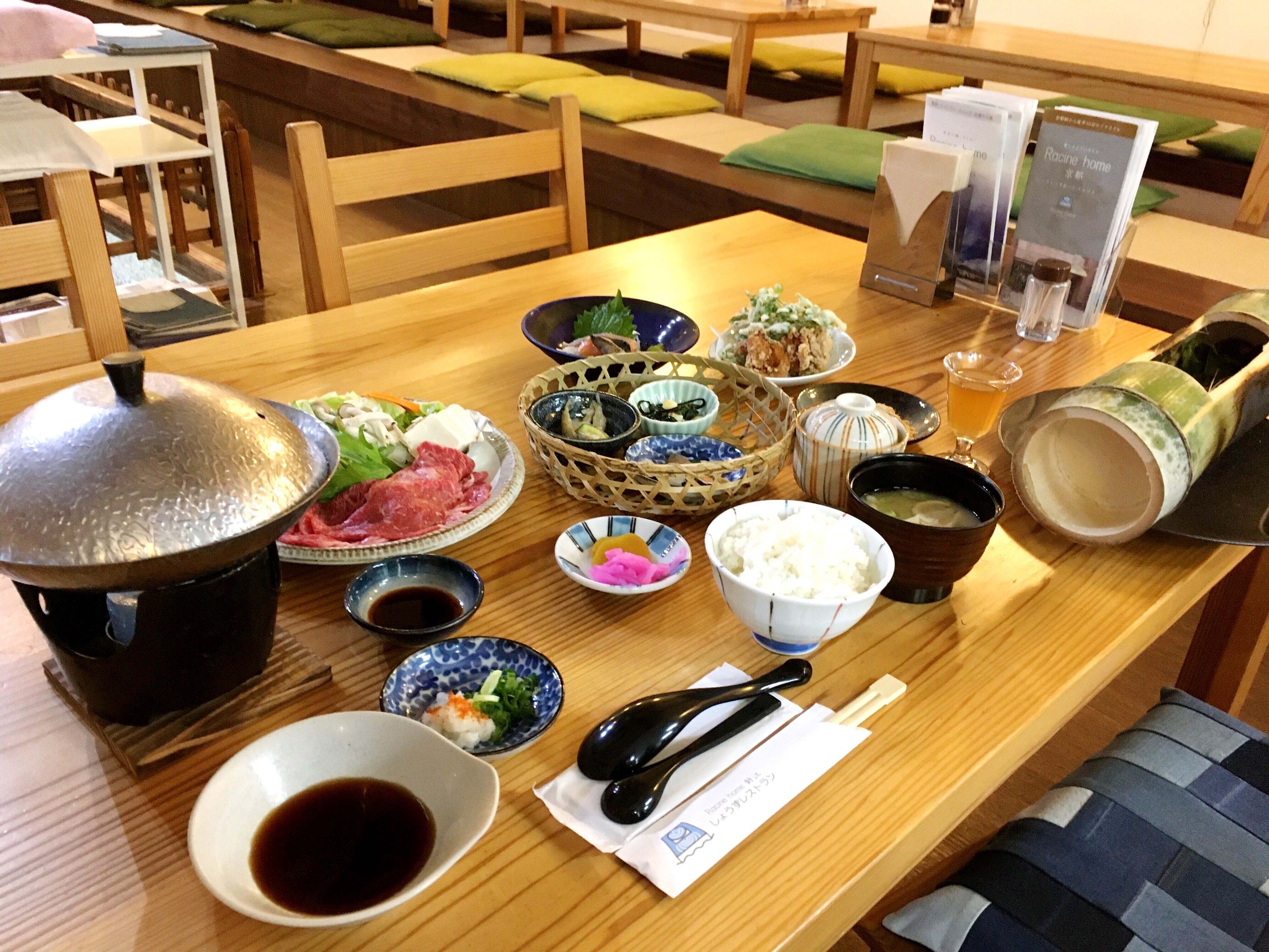 2食付：【近江牛/近江鴨/ビワマス】針江特別御膳　高島の食を満喫するならコレ！余すことなく召し上がれ