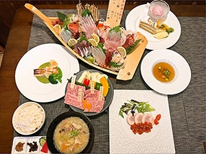 大山旬香のよくばり食べつくしフルコースディナー　(2025年4月〜)