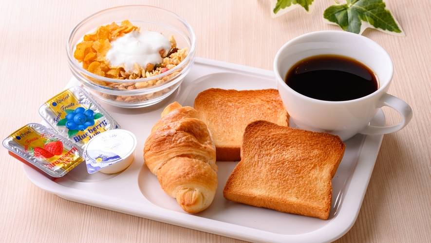 【朝食】パン・シリアル　イメージ