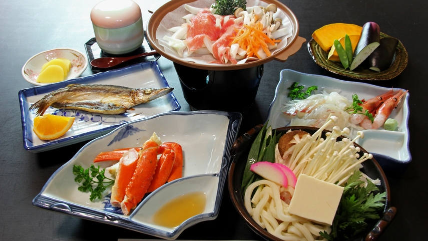 【お値打ち価格！】若狭湾で捕れた海鮮会席【まるちゅうスタンダード】