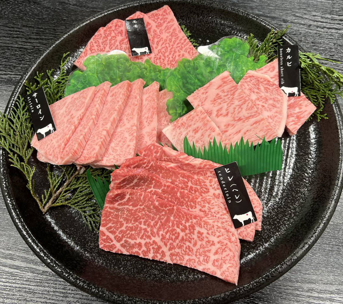 【平日限定】但馬牛４種食べ比べ＆浜坂海鮮ご当地グルメ堪能プラン　≪現金特価≫