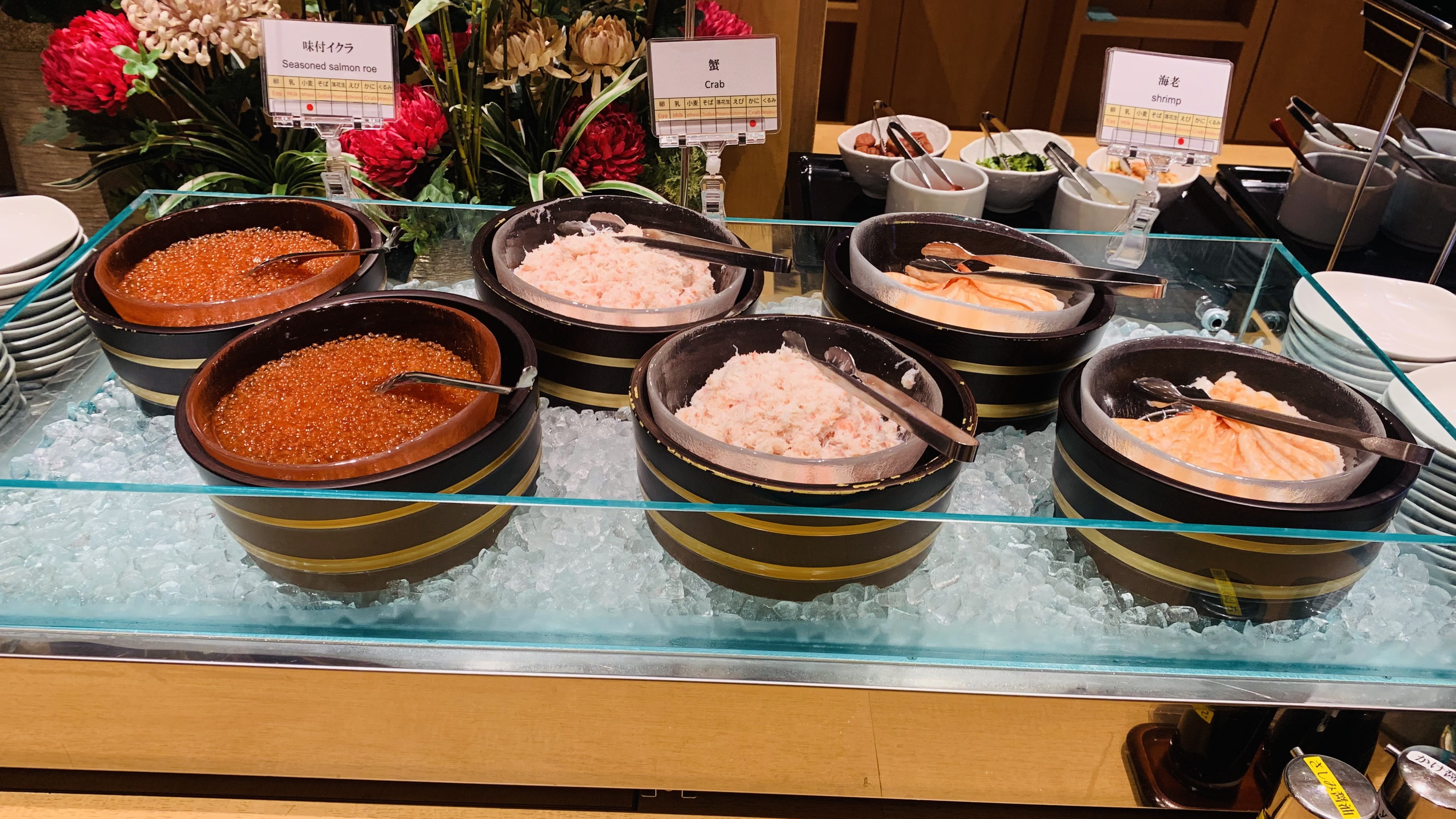 ■朝食　海鮮食べ放題