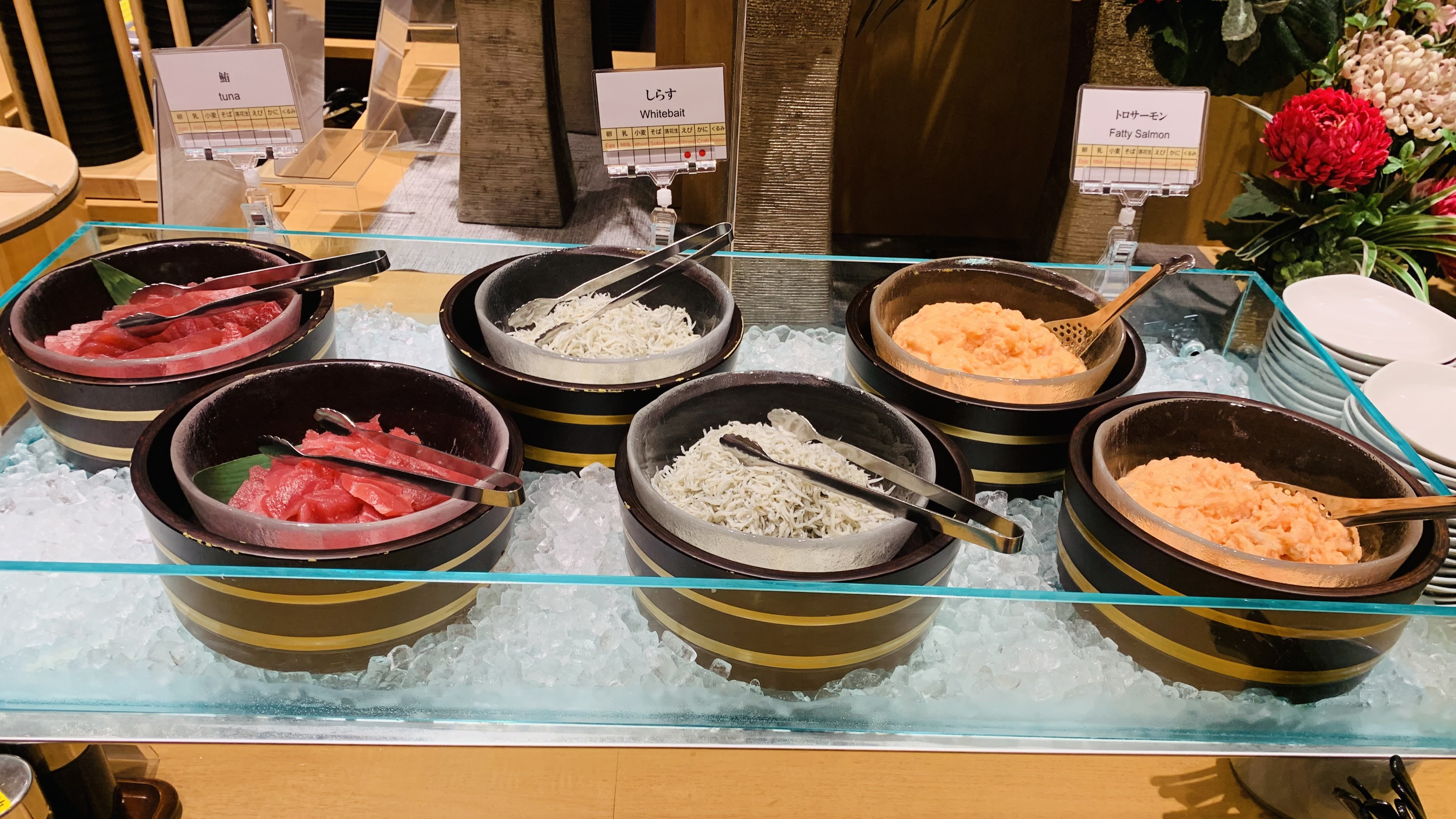 ■朝食　海鮮食べ放題