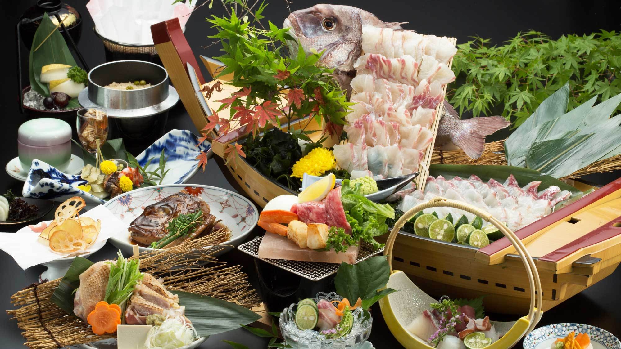 【本館・鳴門海月で会席を愉しむ！】渦潮会席プラン