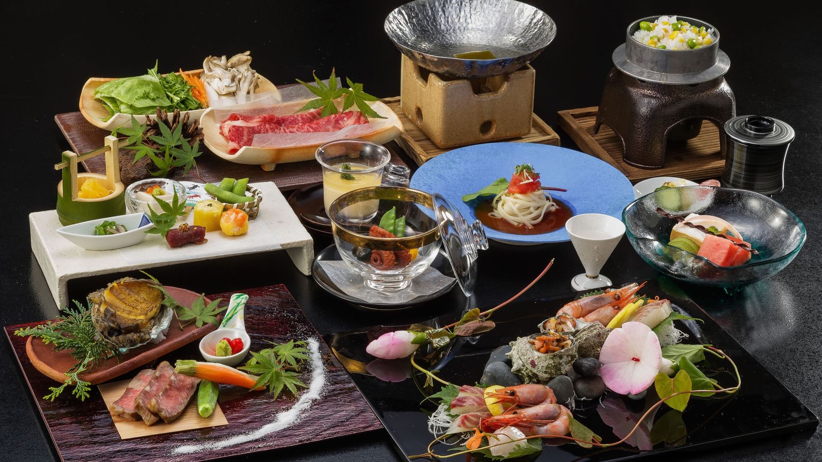 【万博】【通年◆スタンダード】日本海を望む絶景宿。但馬牛×地元魚介の本格会席【1E0】