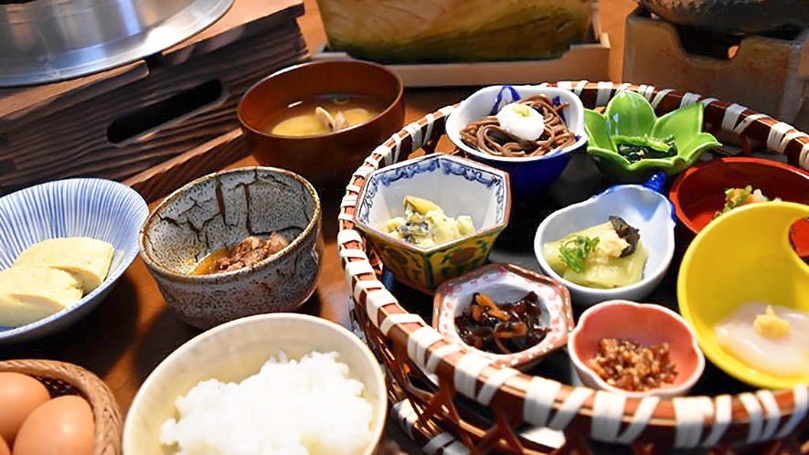 【朝食】体に優しい和食膳 [一例]