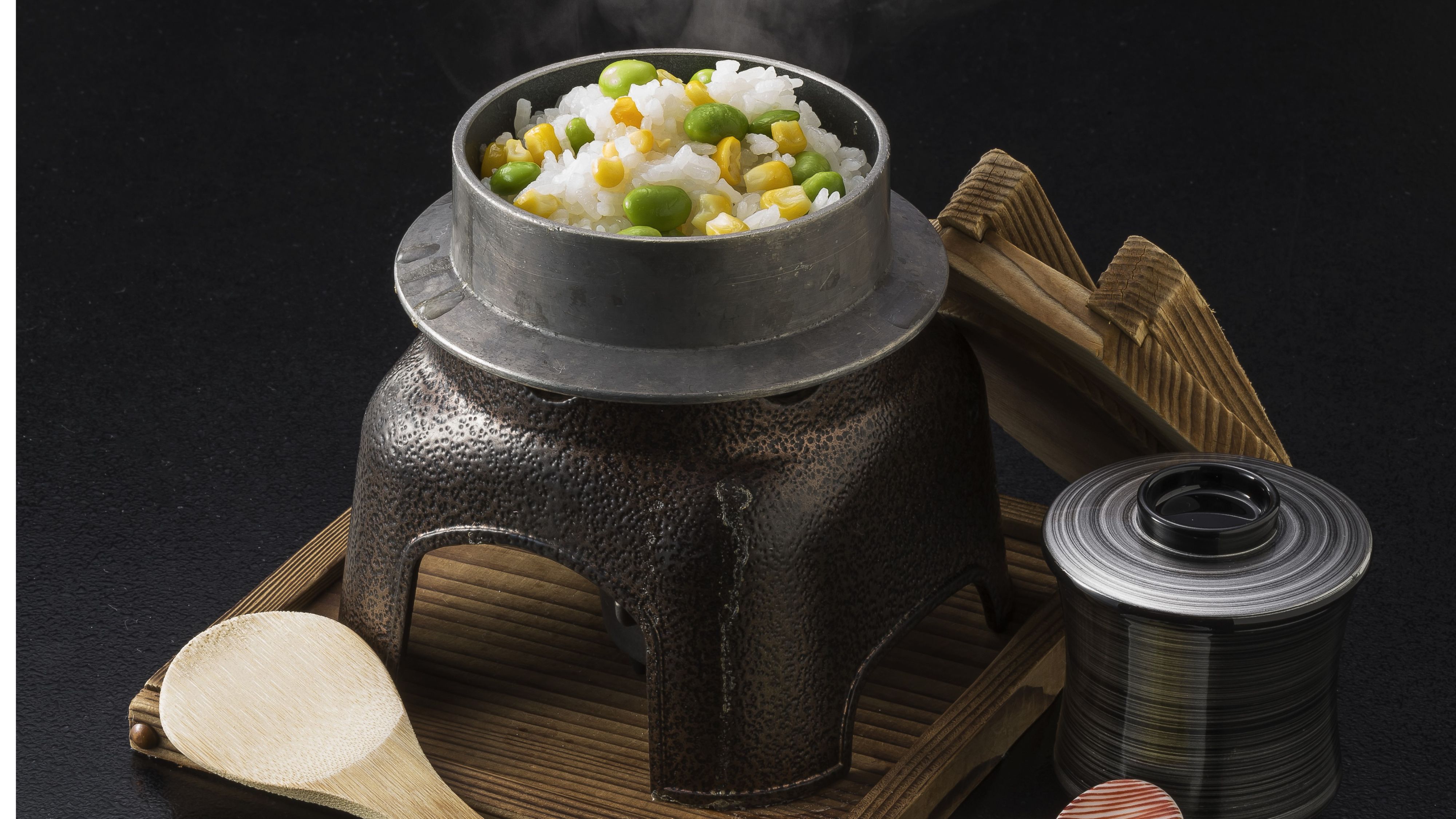 【夕食・夏】季節の釜炊きごはん［一例］
