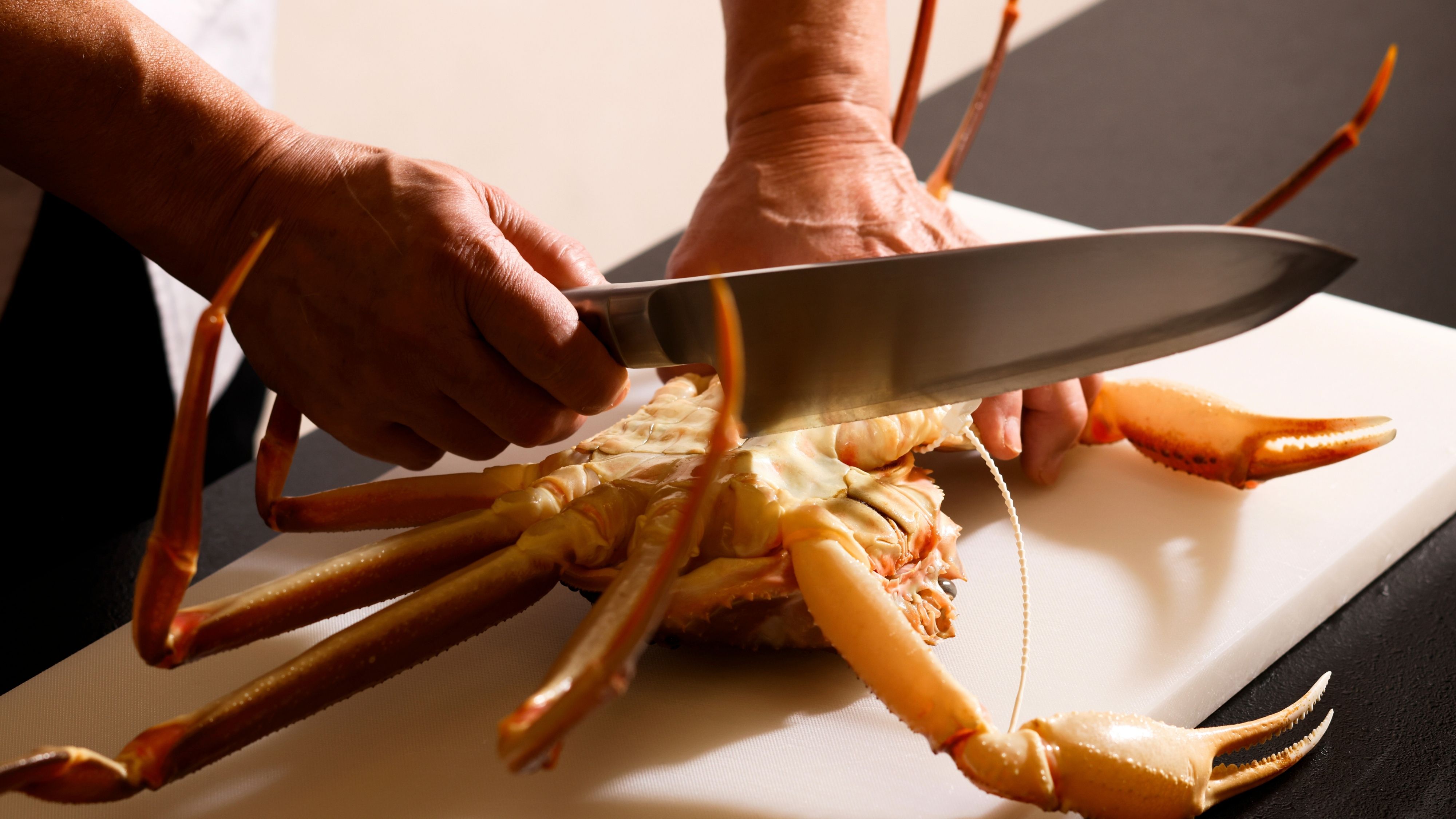 【冬の献立一例】活蟹