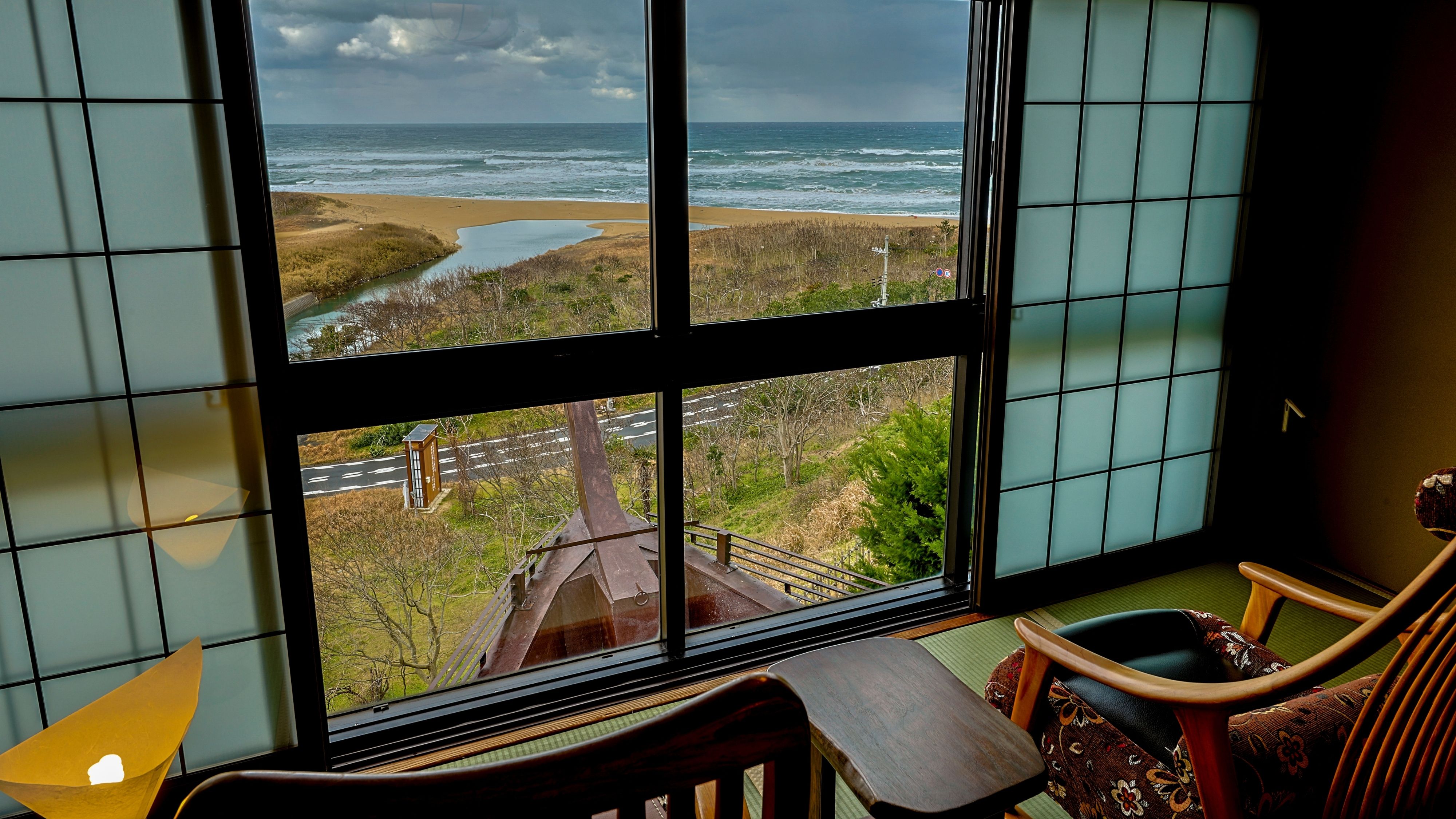 【海景・最上階】温泉展望風呂付 船首和室（3階）