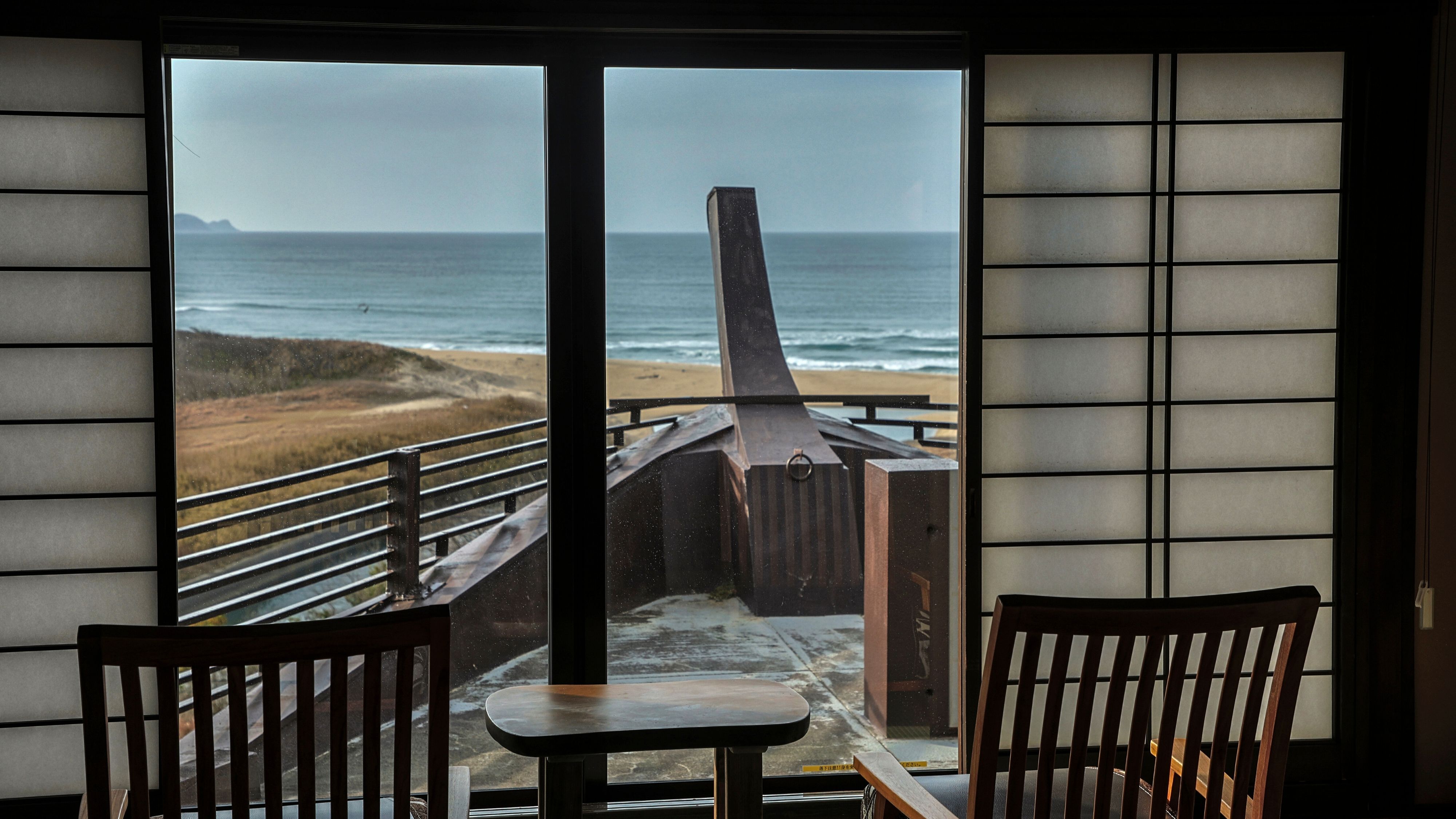 【海景・船首潮見台付】温泉展望風呂付 船首和室（2階）