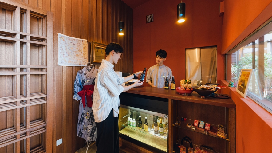 【館内施設】カフェコーナー