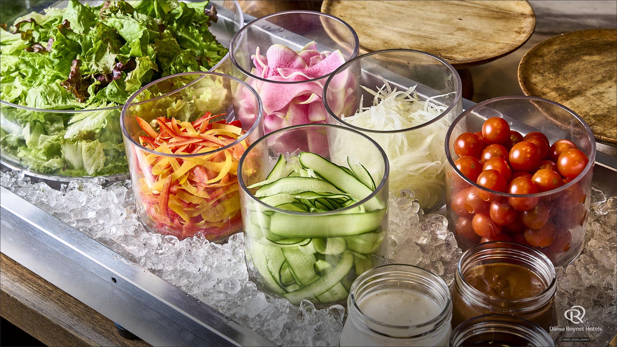 朝食バイキング一例