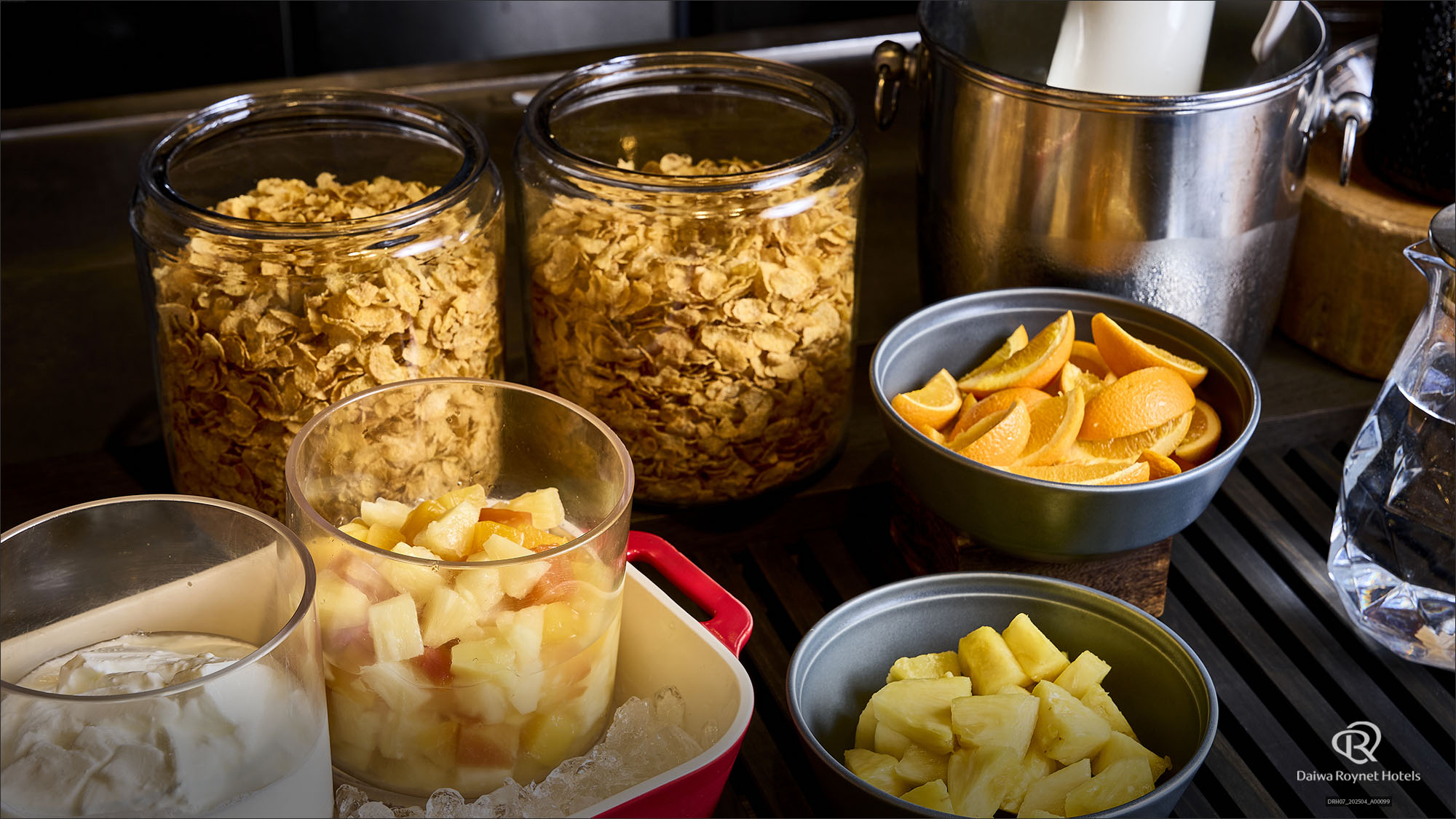 朝食バイキング一例