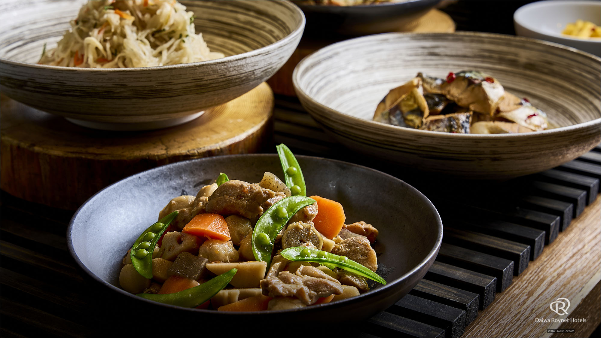 朝食バイキング一例