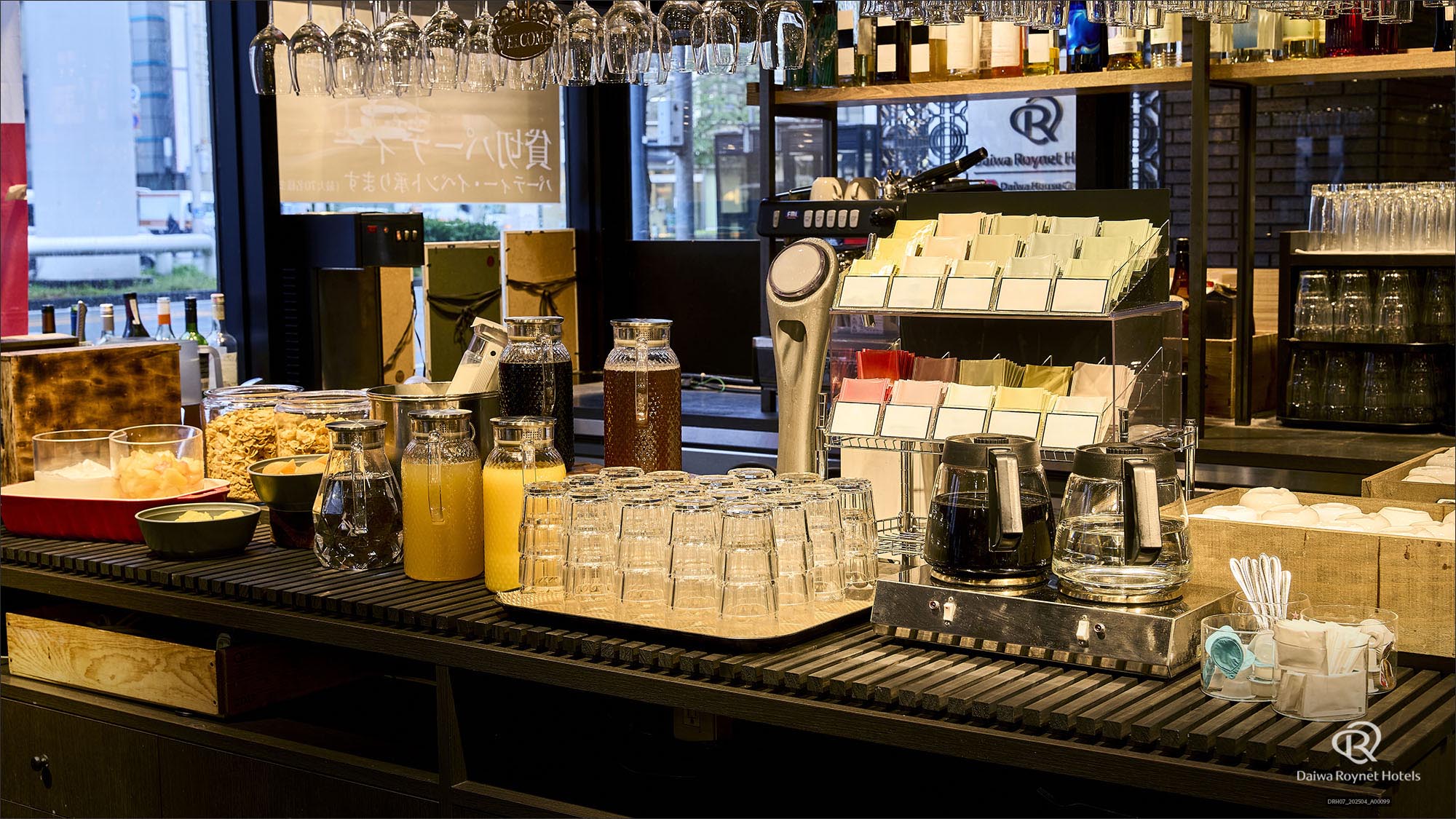 朝食バイキング一例