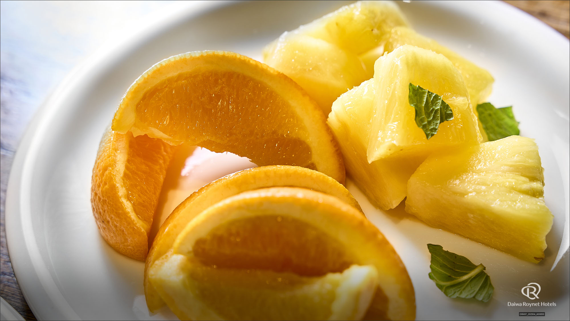 朝食バイキング一例