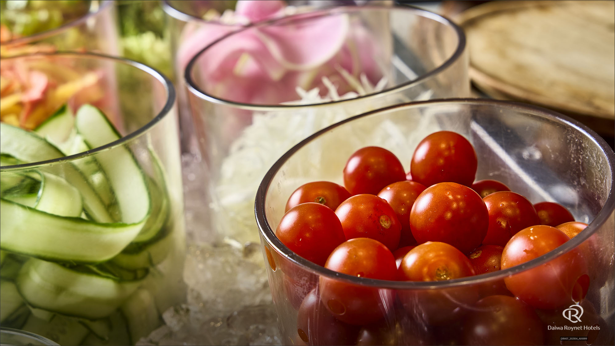 朝食バイキング一例