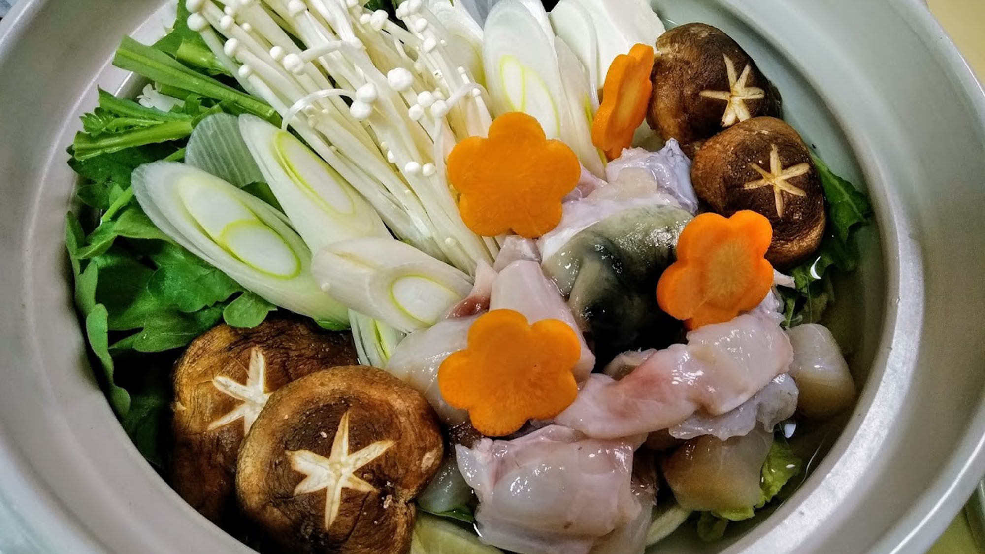 【期間限定】冬はあったか「ふぐちり鍋」で贅沢気分♪