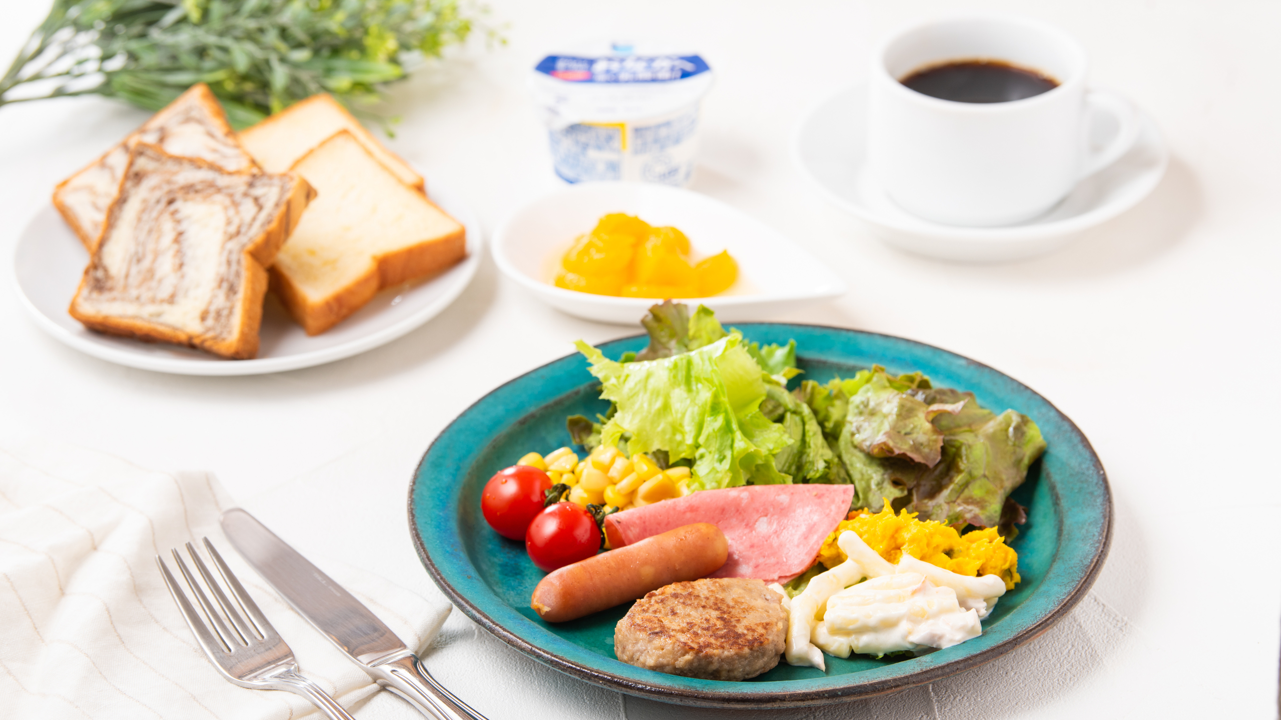 朝食バイキング