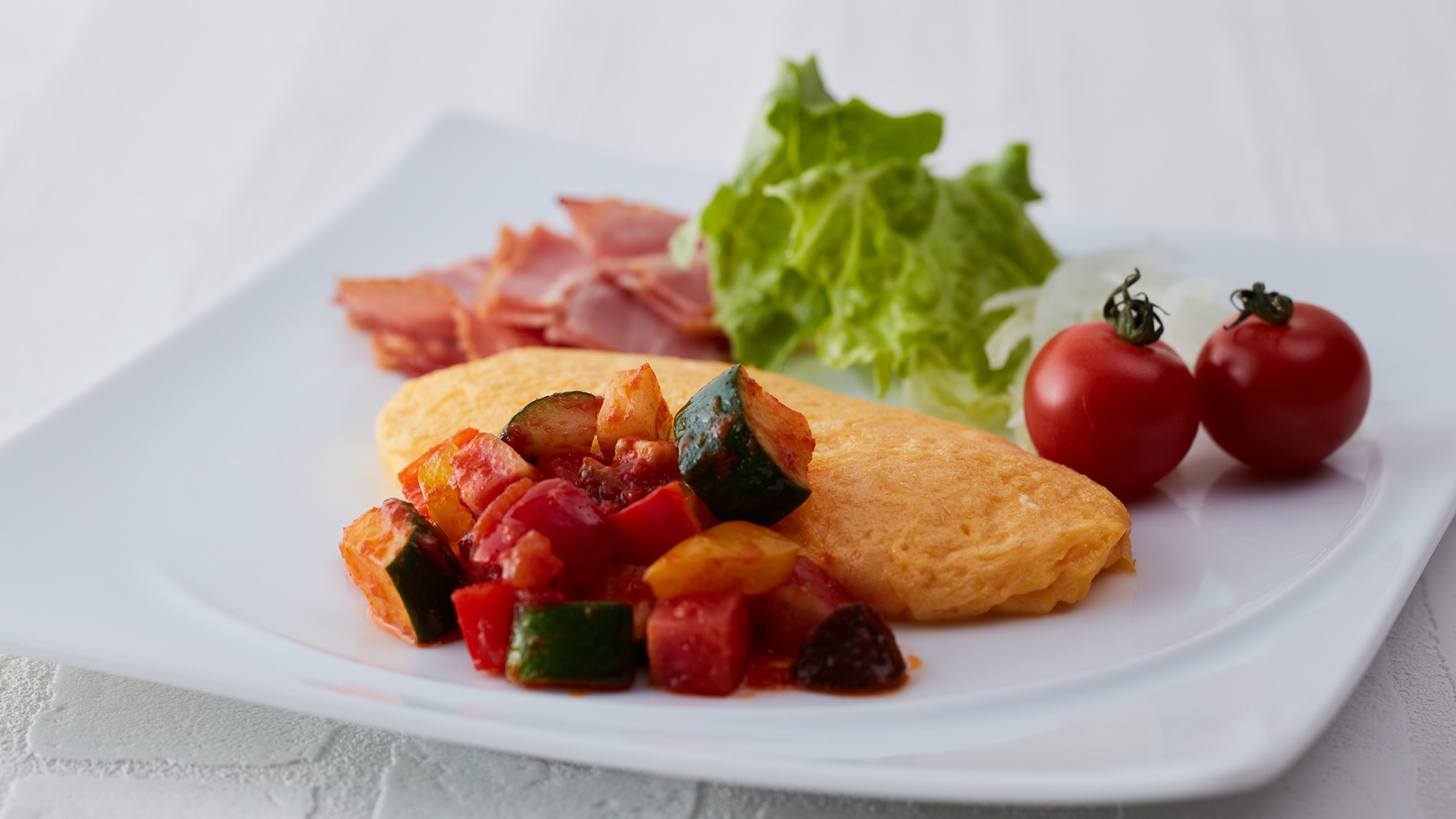 【期間限定スーパータイムセール】シェフが作る卵料理オムレツが大人気♪【朝食付き】