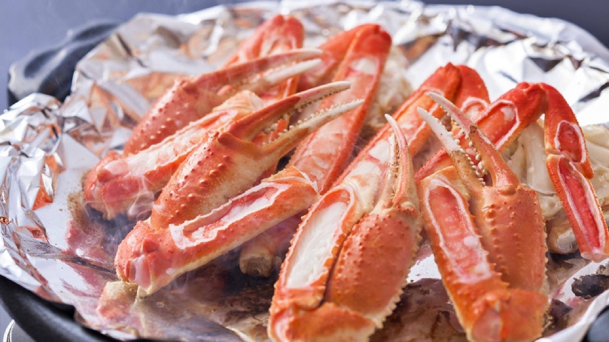 【蟹食べ納めセール】カニフルコース｜厳選ズワイガニ2.5杯使用｜個室お食事処｜全客室オーシャンビュー