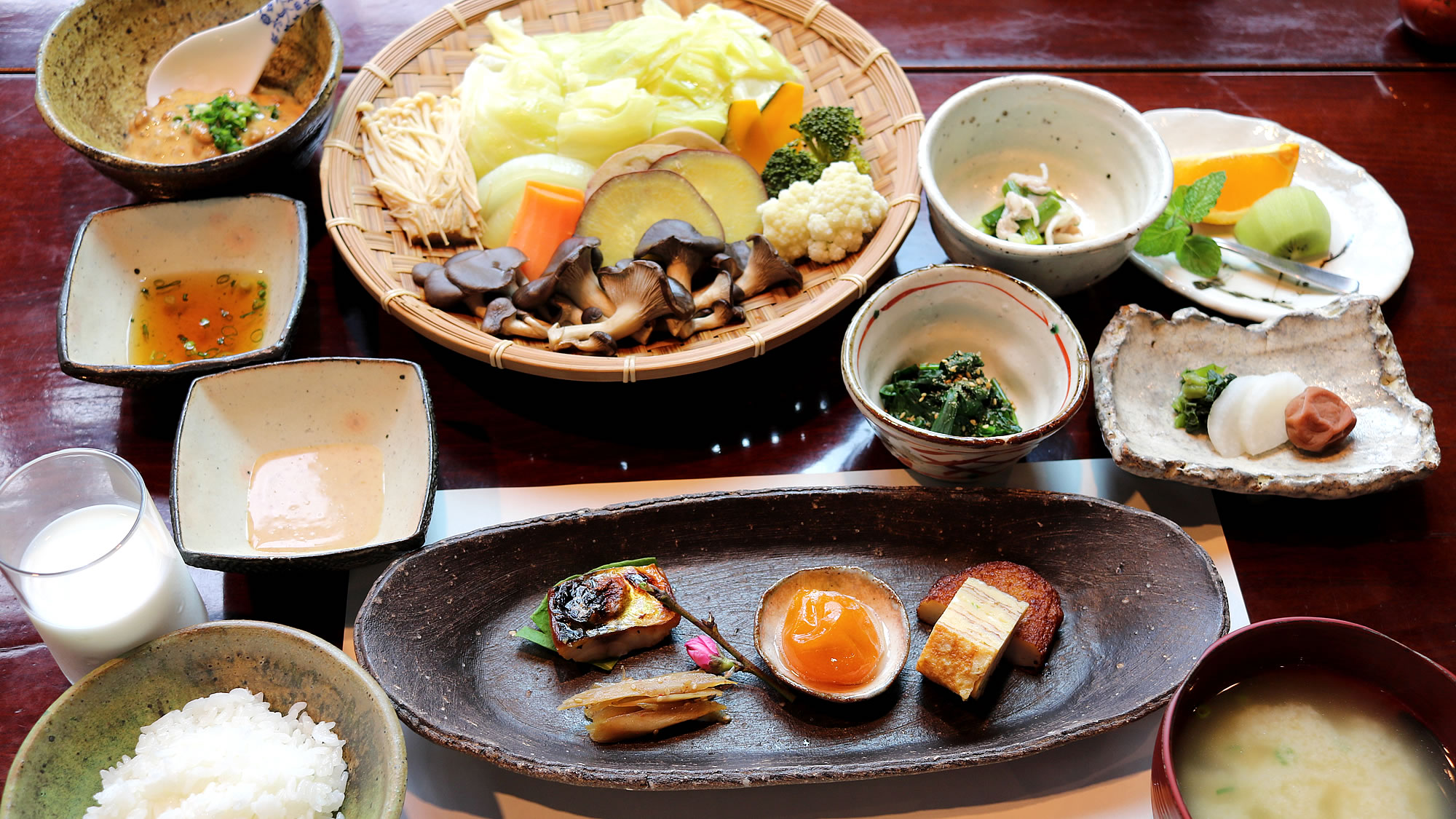 4月の例）朝食